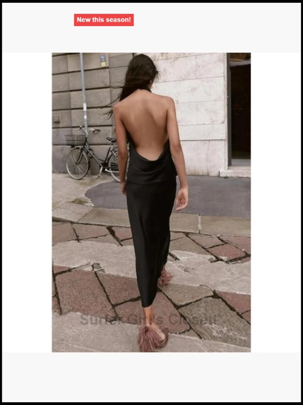 Women Halter Cowl Neck Backless Satin Tank Top Silk Feel Clubwear - Picture 7 of 7